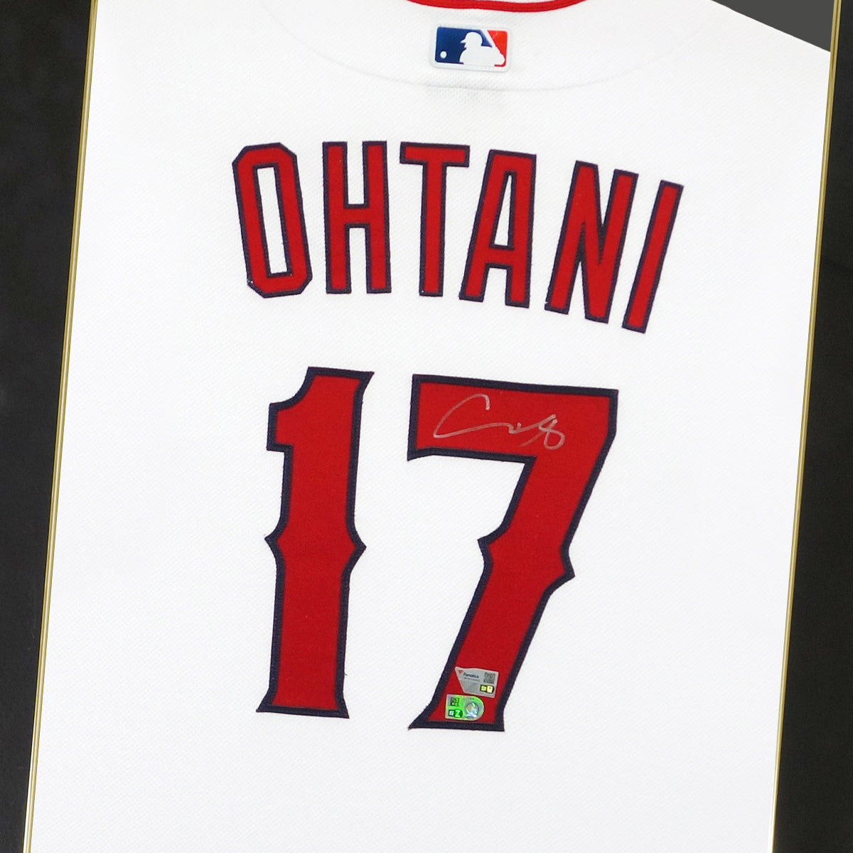 大谷翔平 直筆サイン入りエンゼルス ホーム ユニフォーム特製フレーム (オーセンティック)